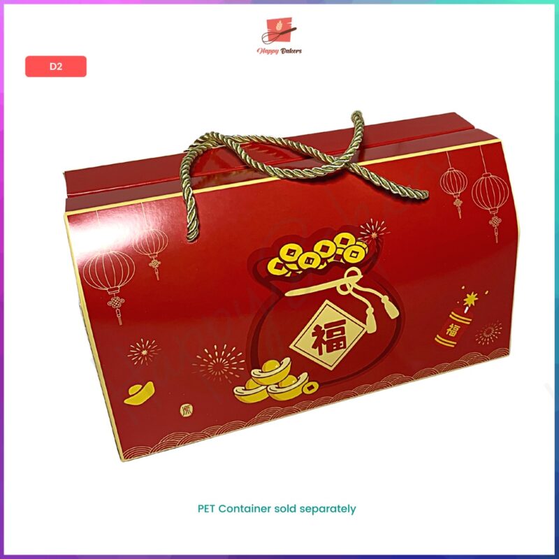 Red Fortune Well Wishes CNY Large Box - Image 4