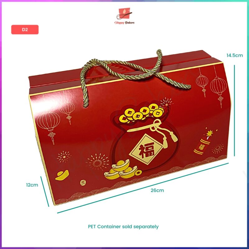 Red Fortune Well Wishes CNY Large Box - Image 5