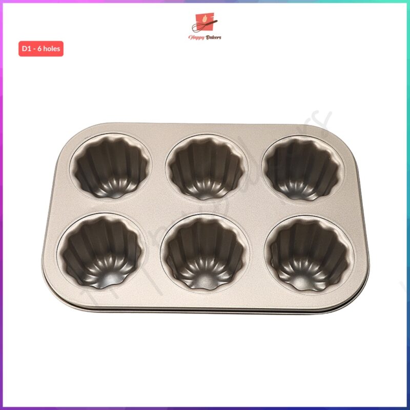 Canneles de Bordeaux Cake Pan Mould - Image 2