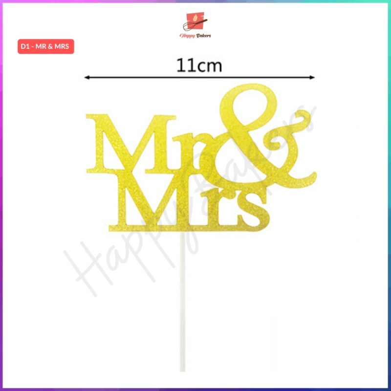 Wedding My Love Romantic Valentine Cake Toppers - Image 4