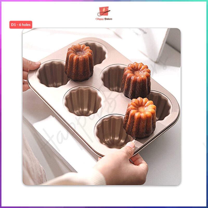 Canneles de Bordeaux Cake Pan Mould - Image 4