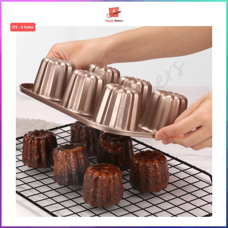 Canneles de Bordeaux Cake Pan Mould - Image 5