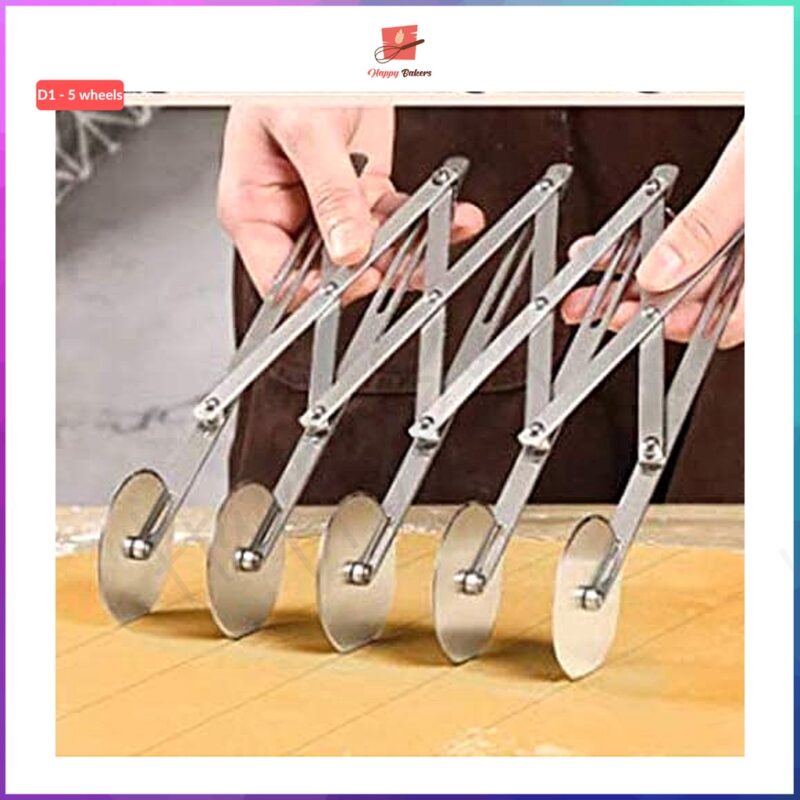 Expandable Wheels Dough Cutter - Image 8