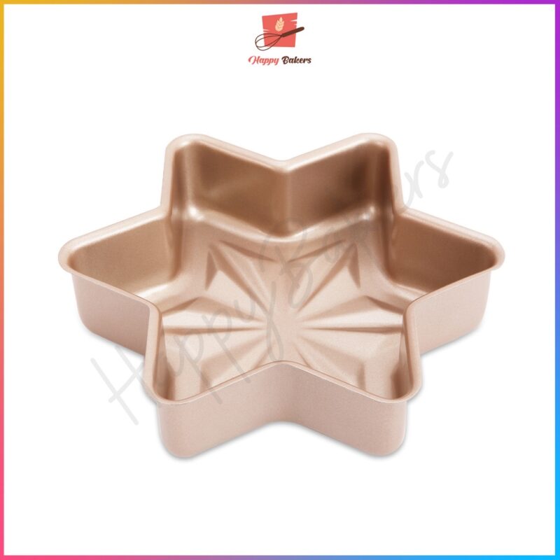 CHEFMADE Star Shape Cake Pan | WK9142 |  Non Stick Carbon Steel Quality Bakeware - Image 2