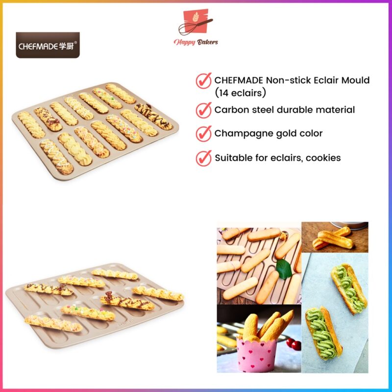 CHEFMADE Eclair Cake Pan WK9172