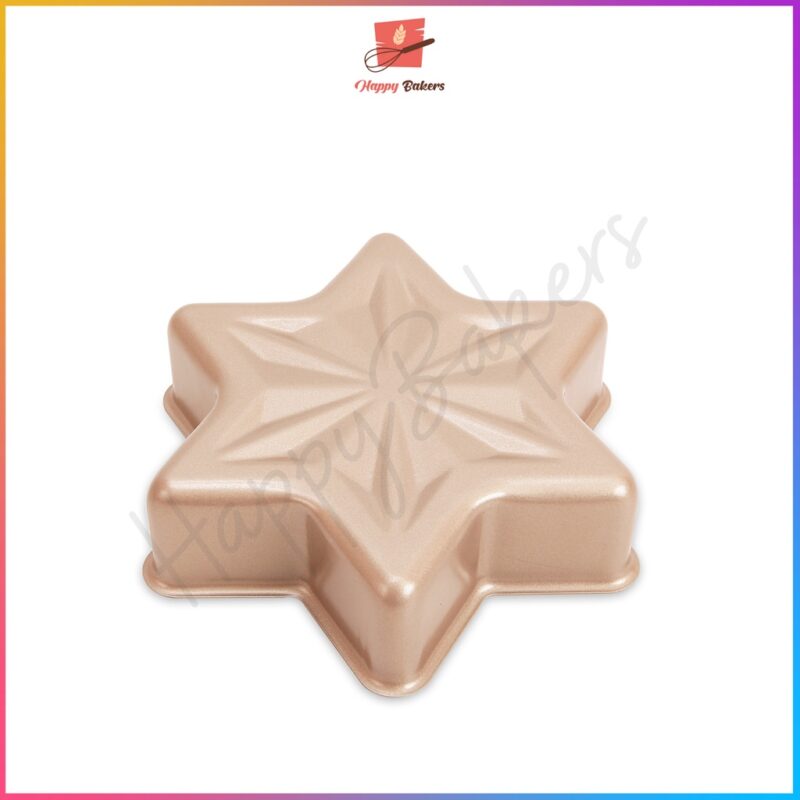 CHEFMADE Star Shape Cake Pan | WK9142 |  Non Stick Carbon Steel Quality Bakeware - Image 3