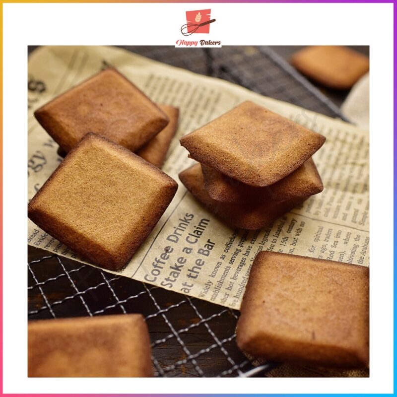 CHEFMADE WK9321 12 Cups Square Financier Cake Mould - Image 6