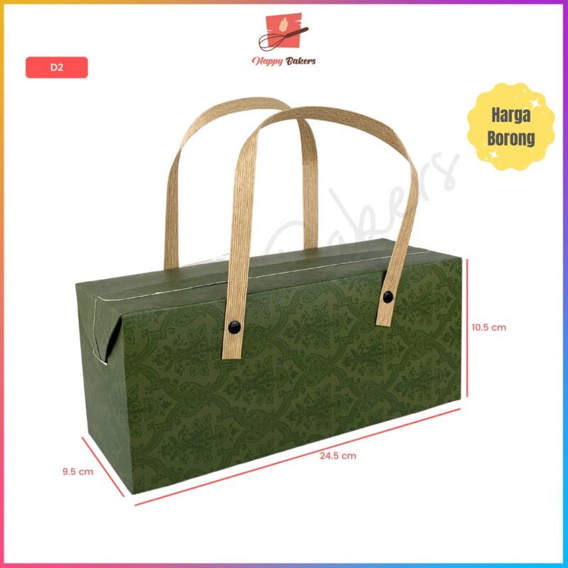 Rectangle Gift Box With Handle - Image 3