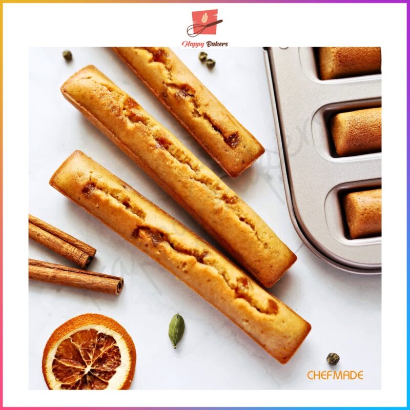 CHEFMADE WK9840 Cigar Financier Cake Mould - Image 6