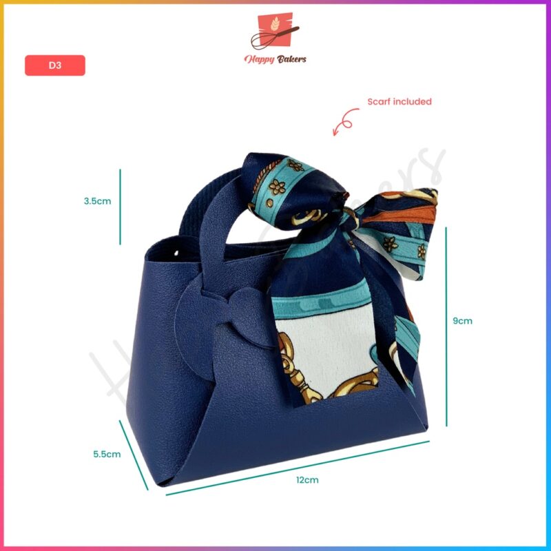 PU Leather Gift Pouch With Scarf - Image 4