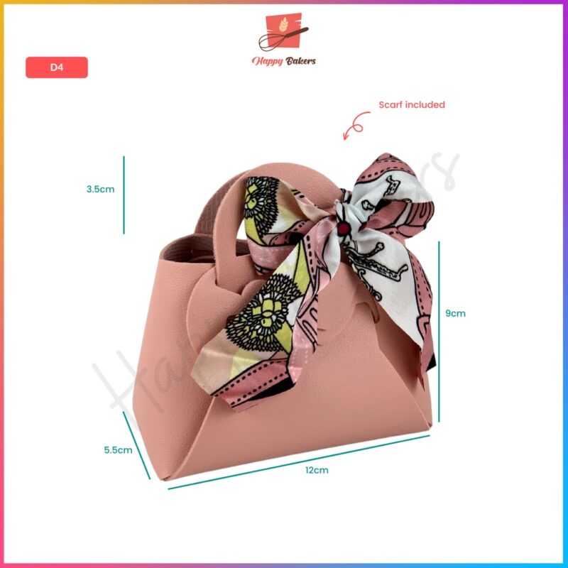 PU Leather Gift Pouch With Scarf - Image 5