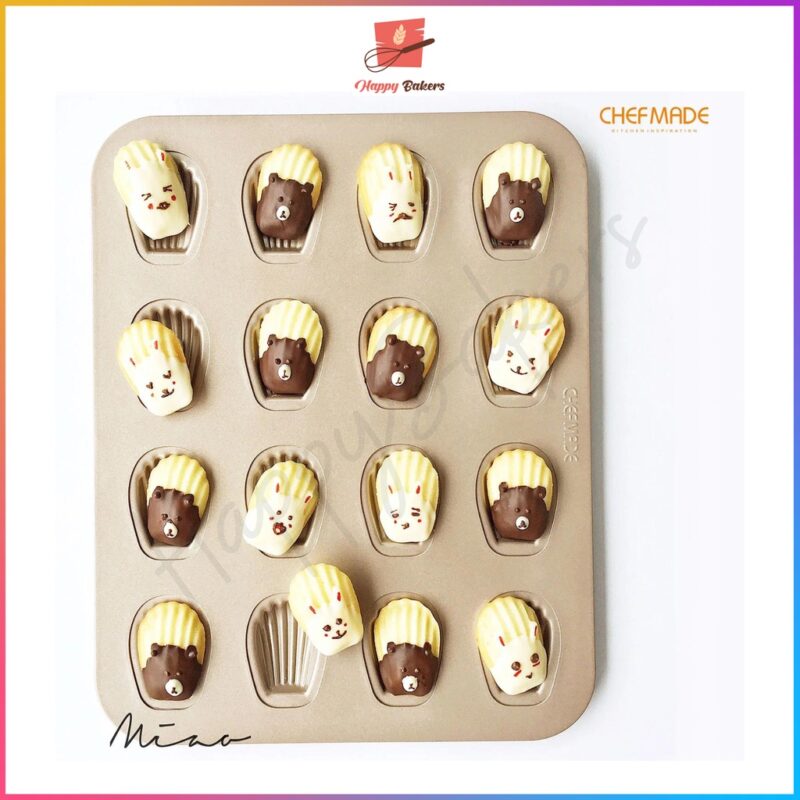 CHEFMADE WK9743 Mini Madeleine Cake Pan - Image 6