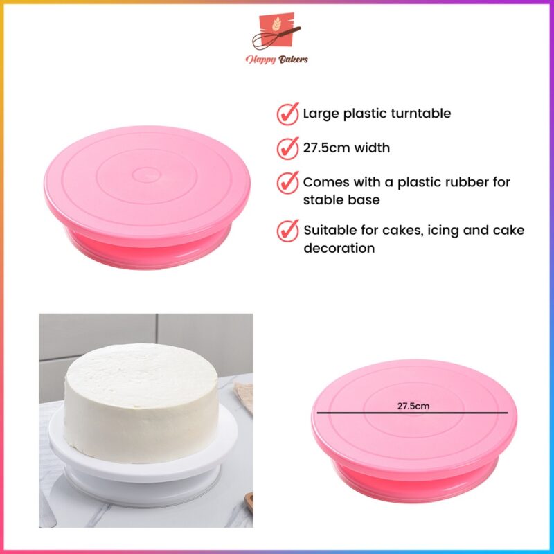 Plastic Turntable Stand
