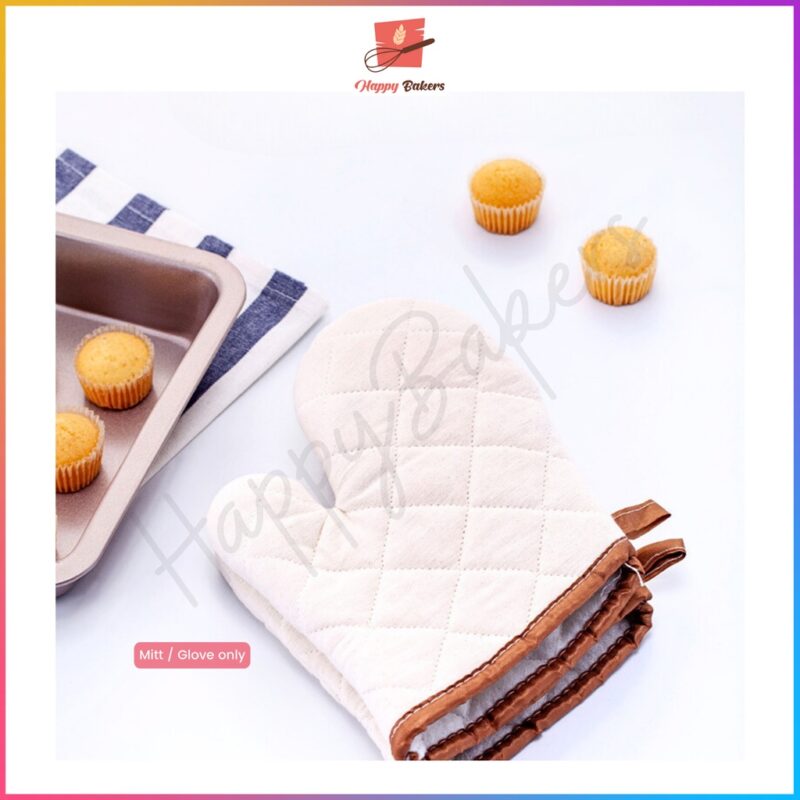 Cloth Baking Cooking Mitt Extra Thick Glove - Image 2