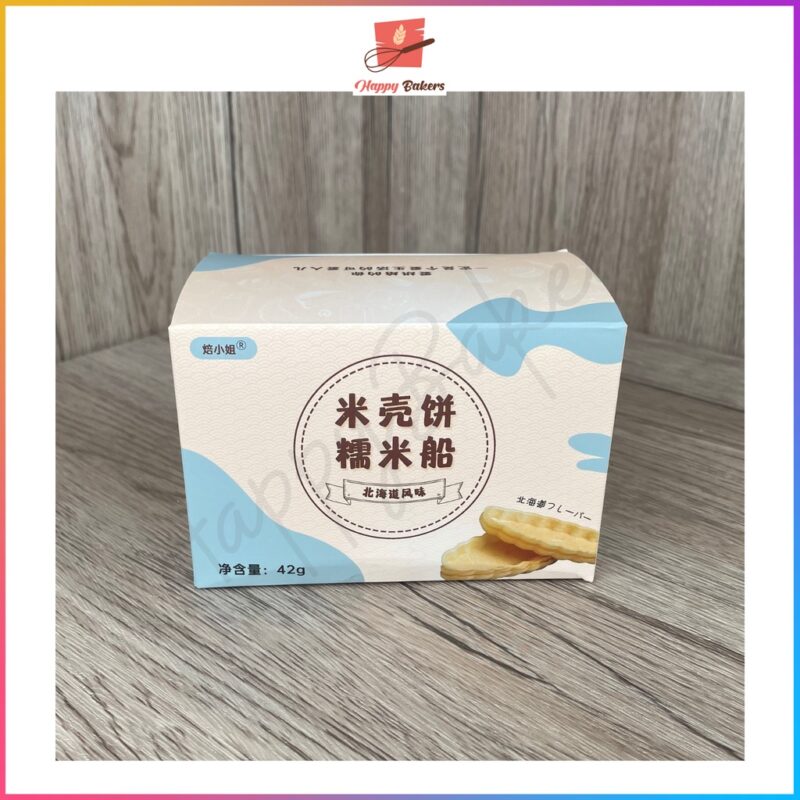 Glutinous Rice Boat Cracker 30 PCS Per Box - Image 2