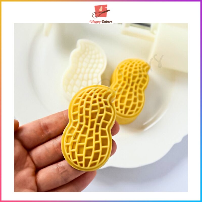 Peanut Shape Mooncake 30g or 50g Mould Press - Image 5