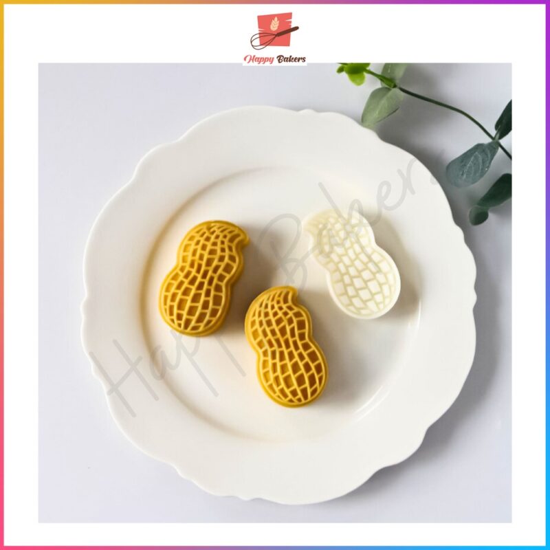 Peanut Shape Mooncake 30g or 50g Mould Press - Image 6
