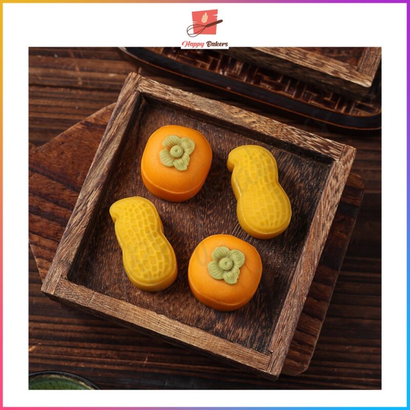 Peanut Shape Mooncake 30g or 50g Mould Press - Image 7