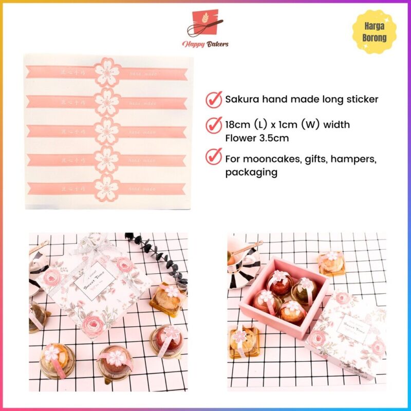 Sakura Handmade Labelling Stickers