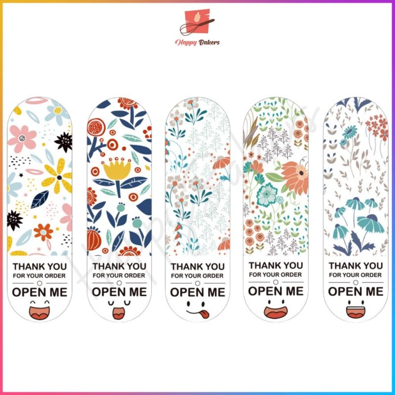 5 in 1 Thank You Open Me Stickers - Image 3