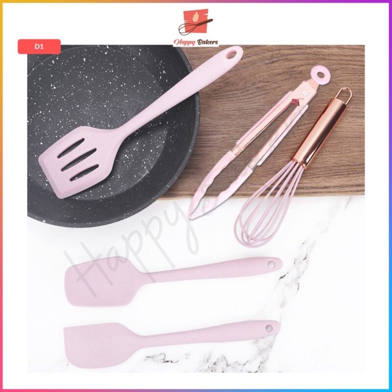 5 in 1 Children Set Silicone Baking Tools - Image 5