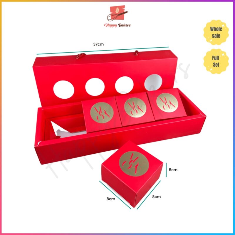 4 in 1 Long Mooncake Box Set - Image 5