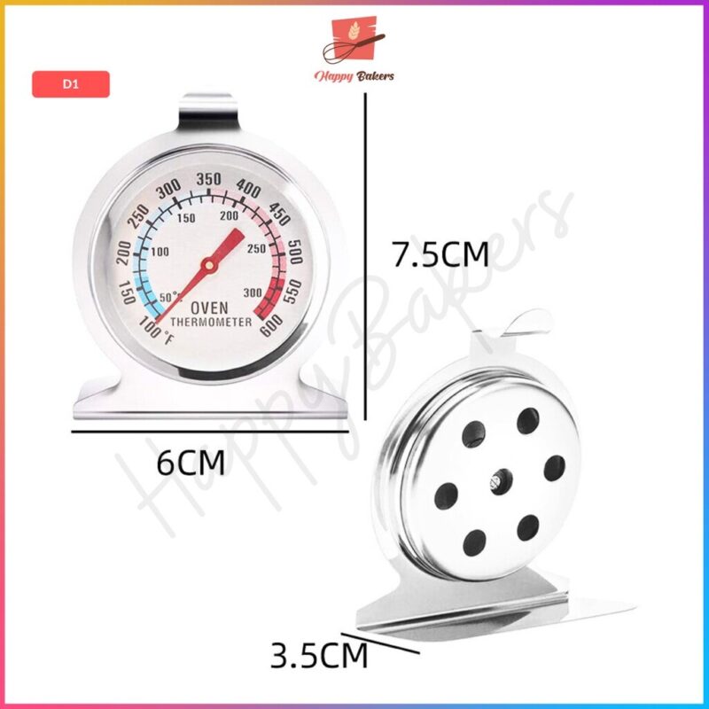 Stainless Steel Kitchen Oven Thermometer - Image 3