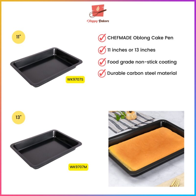 CHEFMADE WK9707 Non Stick Oblong Pan