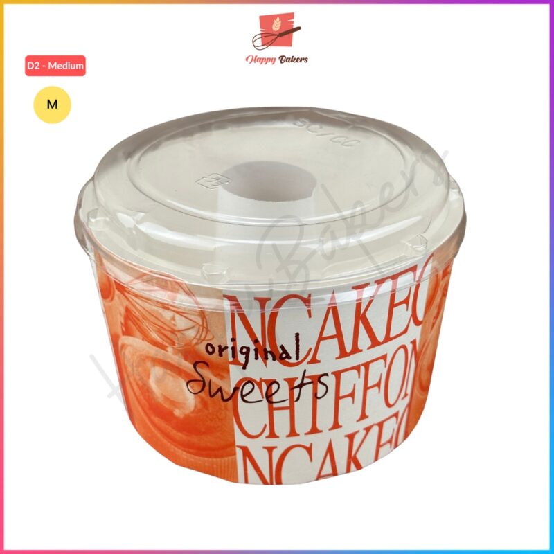 Chiffon Cake Box With Cover - Image 4