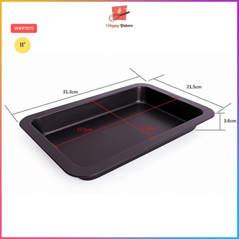 CHEFMADE WK9707 Non Stick Oblong Pan - Image 3