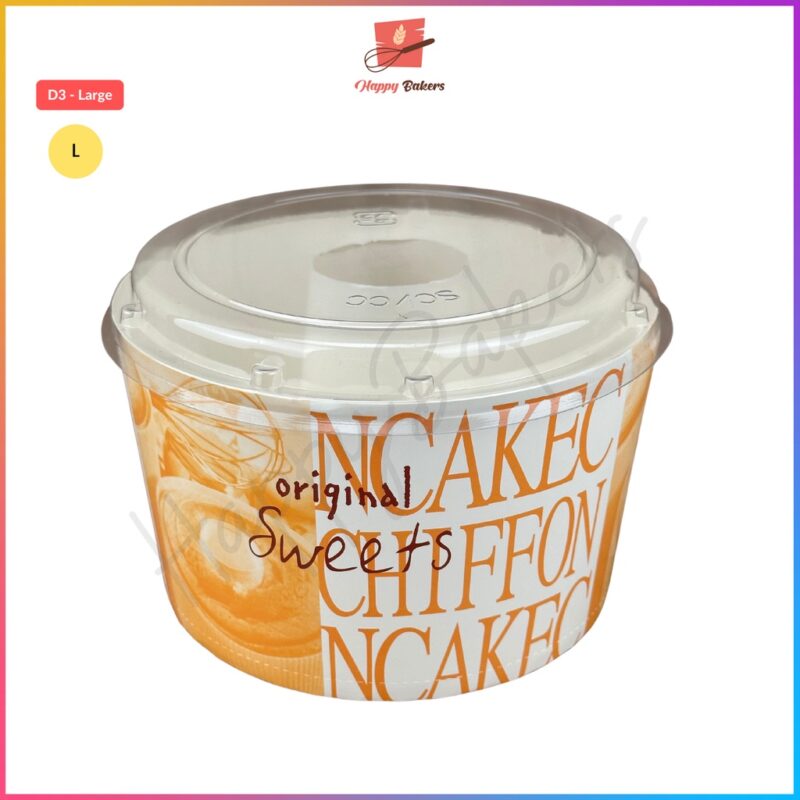 Chiffon Cake Box With Cover - Image 6