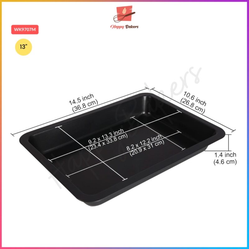 CHEFMADE WK9707 Non Stick Oblong Pan - Image 6