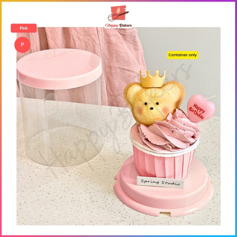 Mini Cake Round 2 Inches Container Box - Image 3