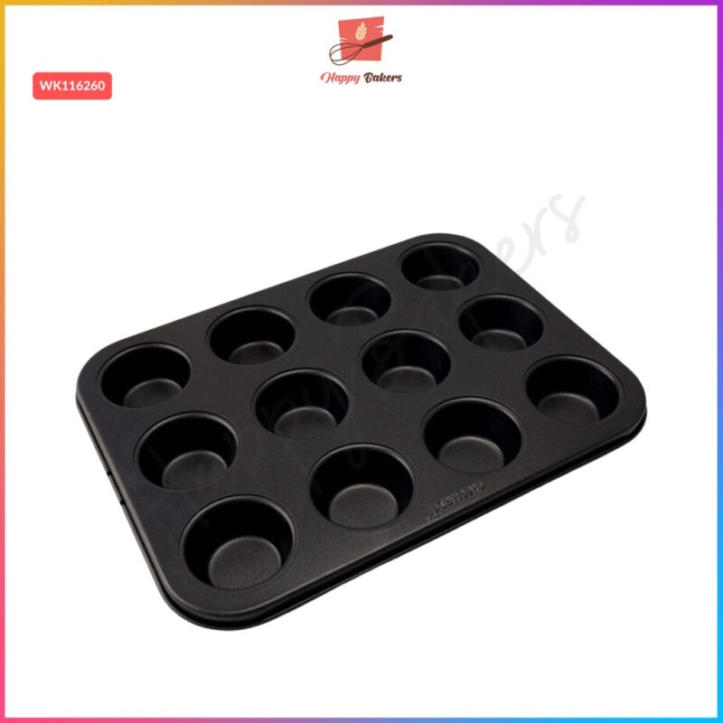 CHEFMADE 12 Cups Muffin Tray WK116260 - Image 2