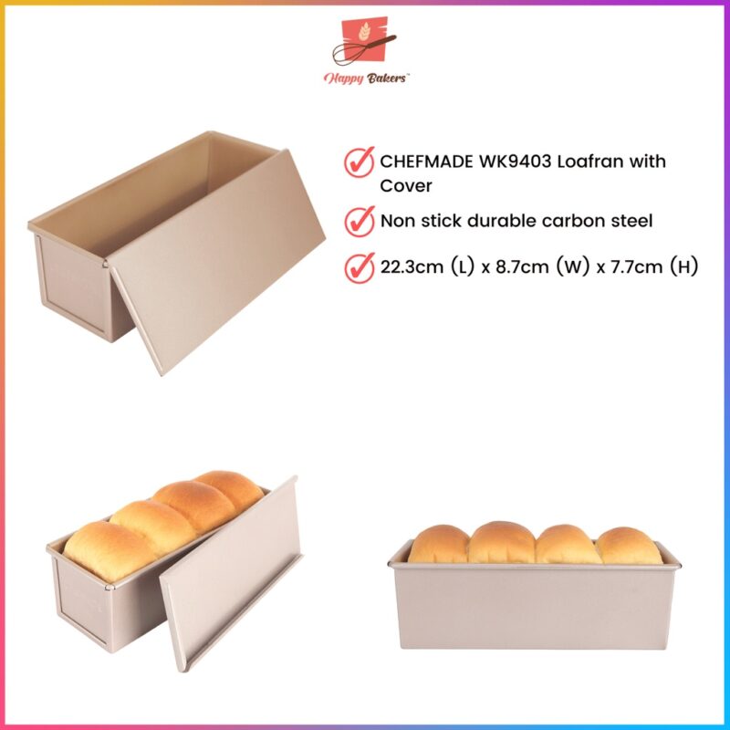 CHEFMADE Non-stick Loafran With Cover WK9403