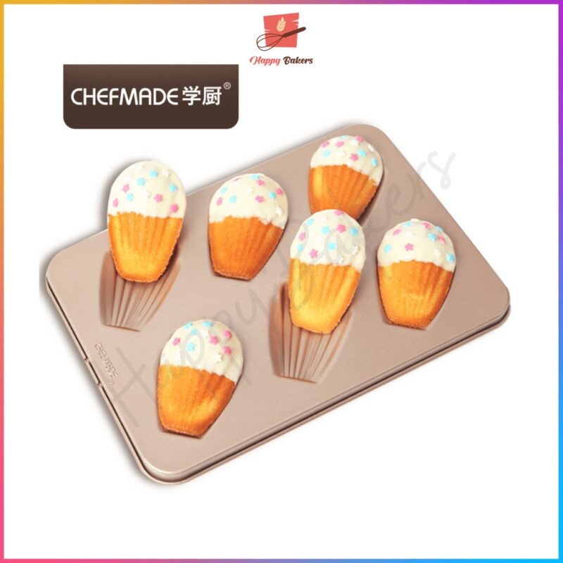 CHEFMADE 6 Cup Madeleine Pan WK9029 - Image 7