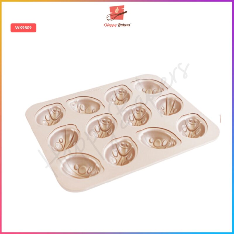 CHEFMADE WK9809 12 Cup Non-stick Beetle Cake Pan - Image 4