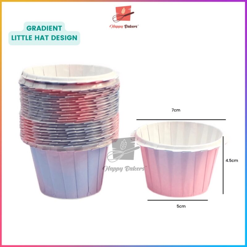 Grease Proof Paper Cup 100pcs Set - Image 2