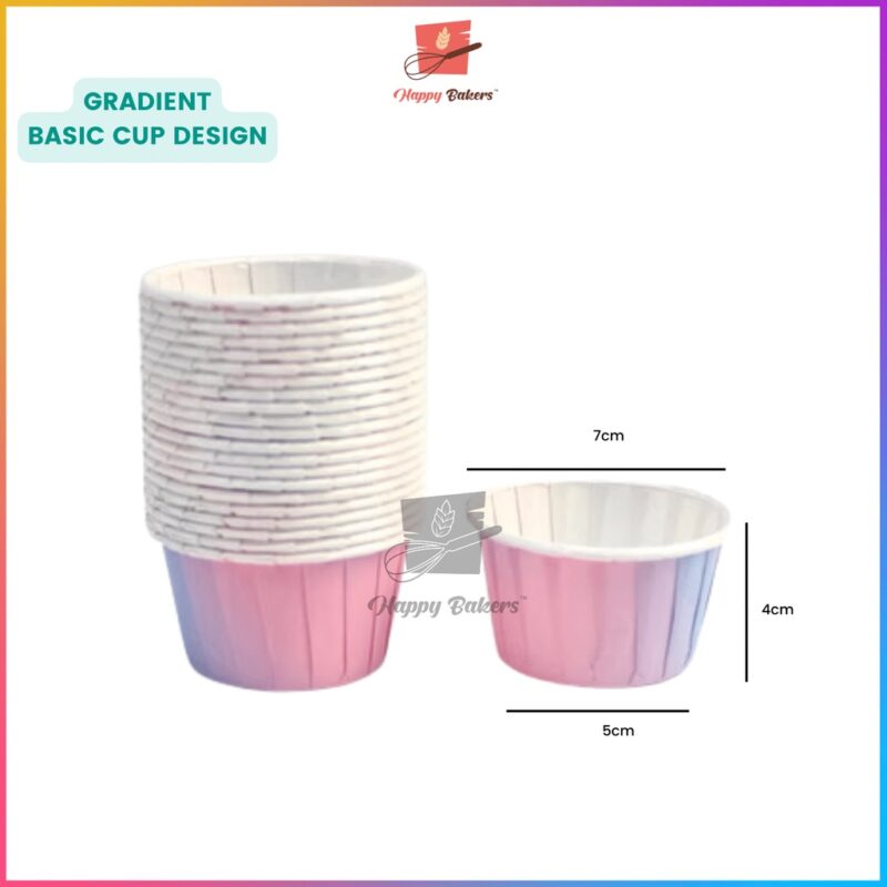 Grease Proof Paper Cup 100pcs Set - Image 4