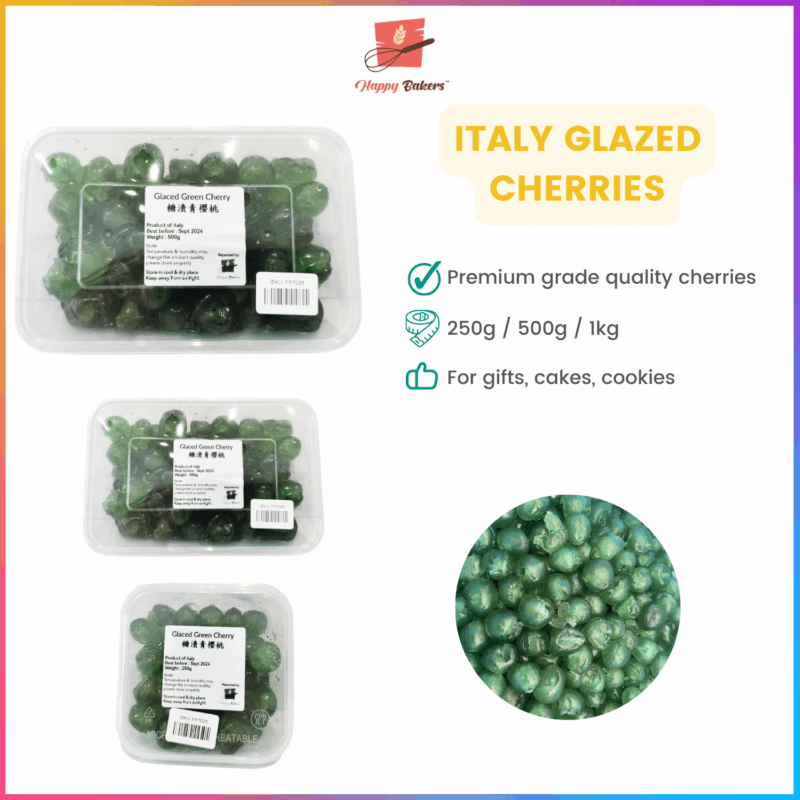 Italy Glaced Green Cherry
