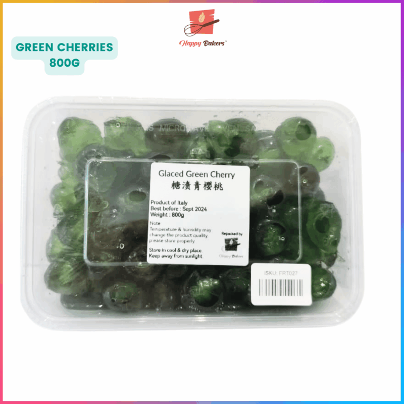 Italy Glaced Green Cherry - Image 3