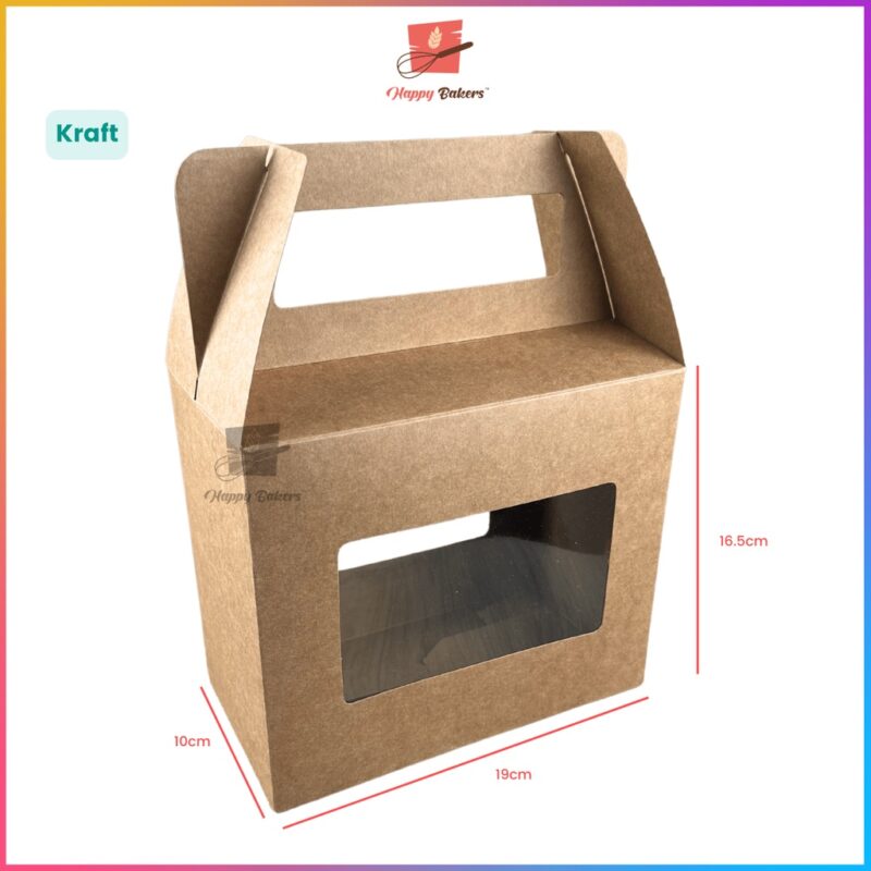 Handle Gift Box For Cakes Cookies Gifts - Image 3
