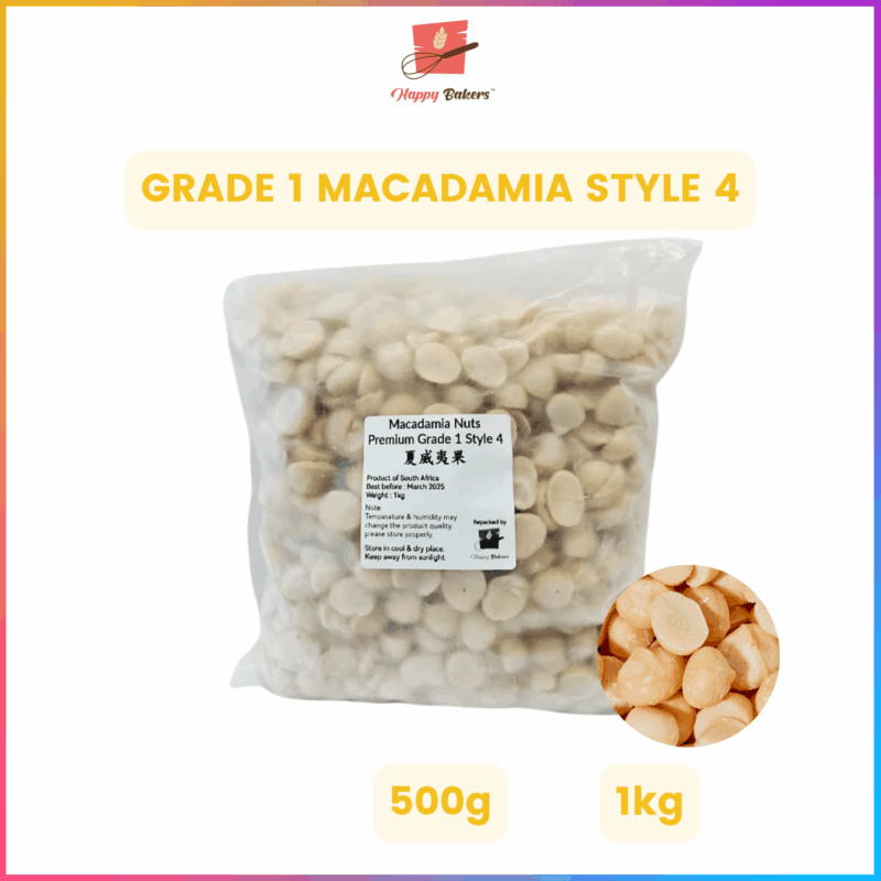 Premium Grade 1 Macadamia Nuts Style 4