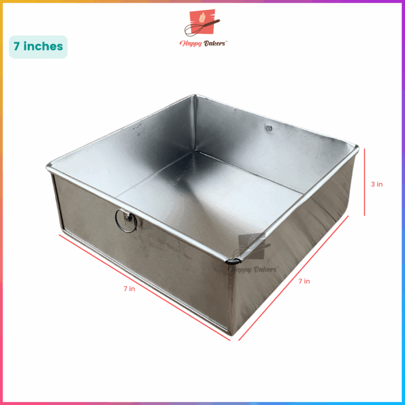 Aluminium Square Cake Tin - Image 4