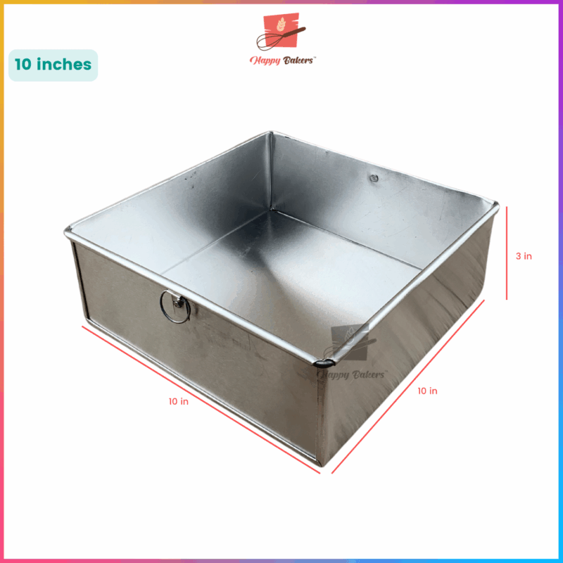 Aluminium Square Cake Tin - Image 5