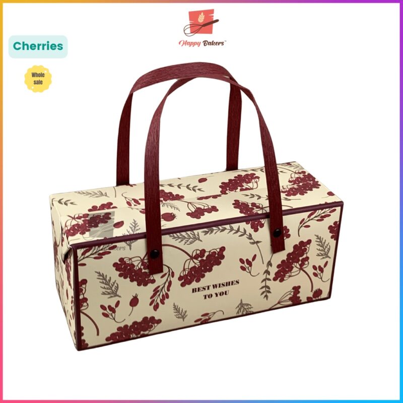 Classic Rectangle Gift Box Fruits Theme - Image 2