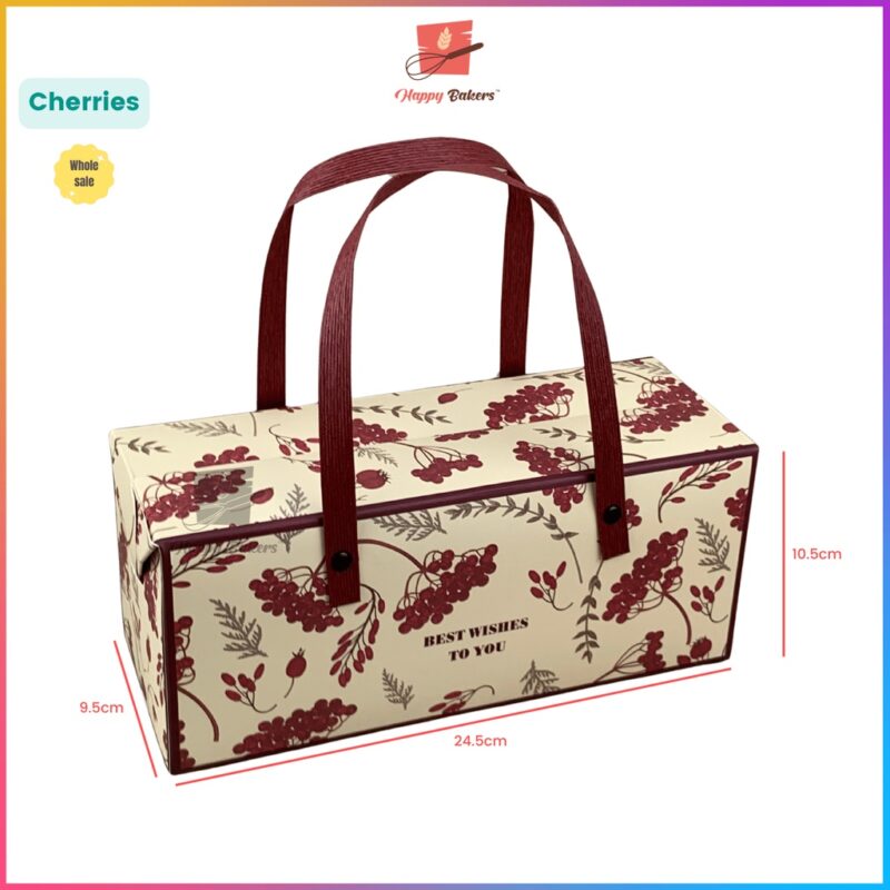 Classic Rectangle Gift Box Fruits Theme - Image 3