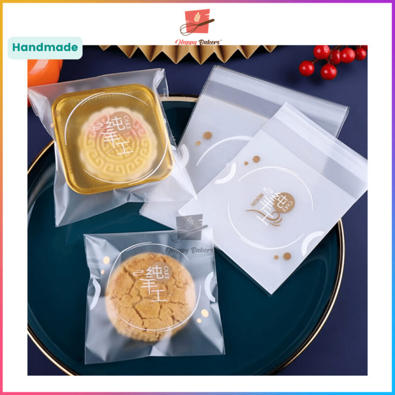 Good Wishes Self Adhesive Cookies Bag 100pcs Set - Image 5
