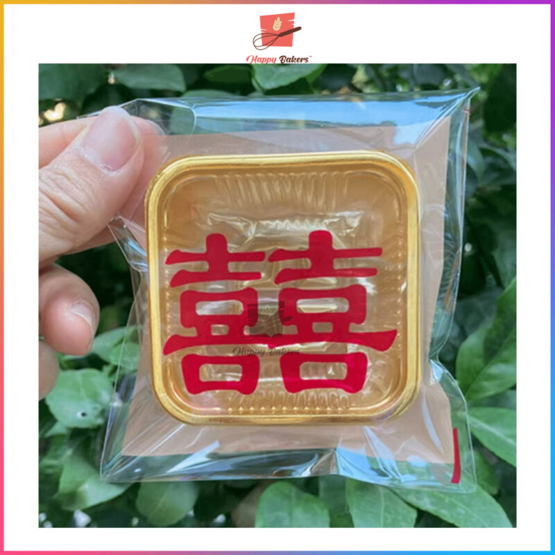 Good Wishes Self Adhesive Cookies Bag 100pcs Set - Image 6