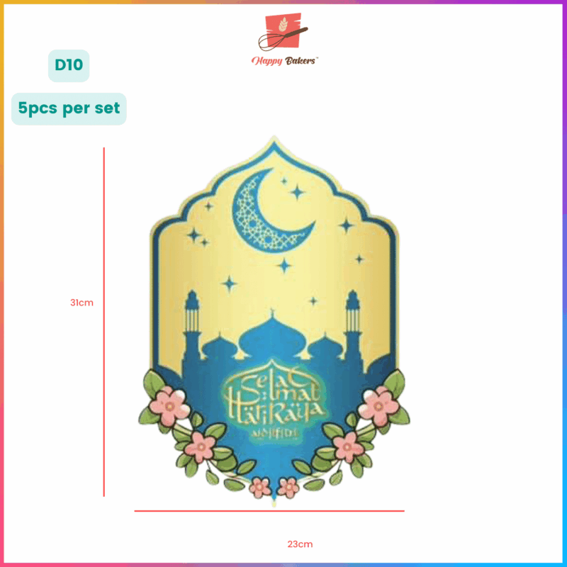 Hari Raya Ramadan Decorations For Pin Up Posters Wall Decor Festive Vibes - Image 10